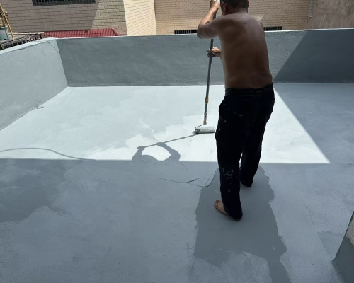 春城路屋面防水隔热施工